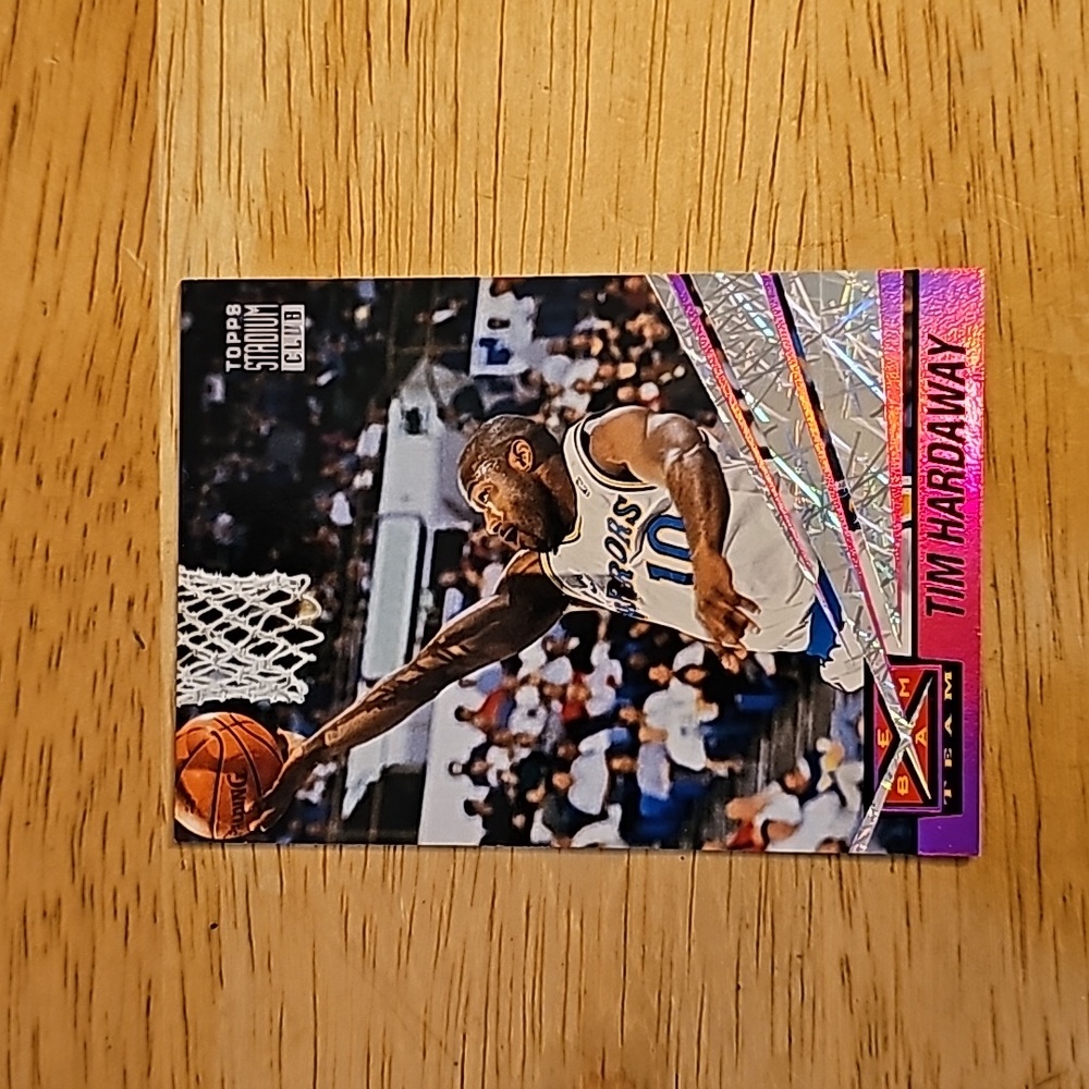 Tim Hardway Topps Stadium Club 93 card 11
